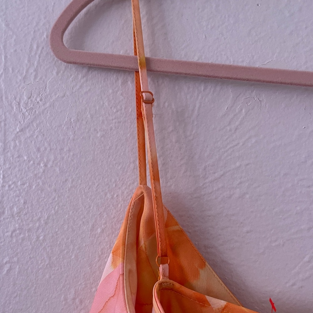 Eloquii Apricot Blossom Slip Dress, 20 - Picture 7 of 9